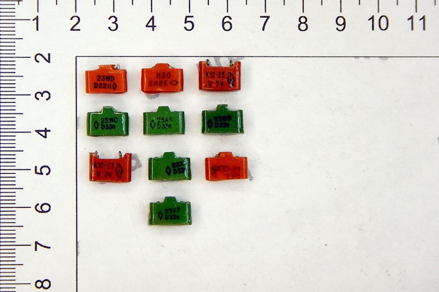 Конденсаторы К10-23 группы Н30; D