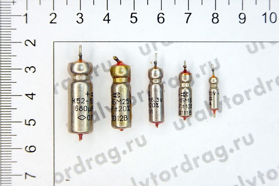 Конденсаторы К52-1БМ; К52-1М