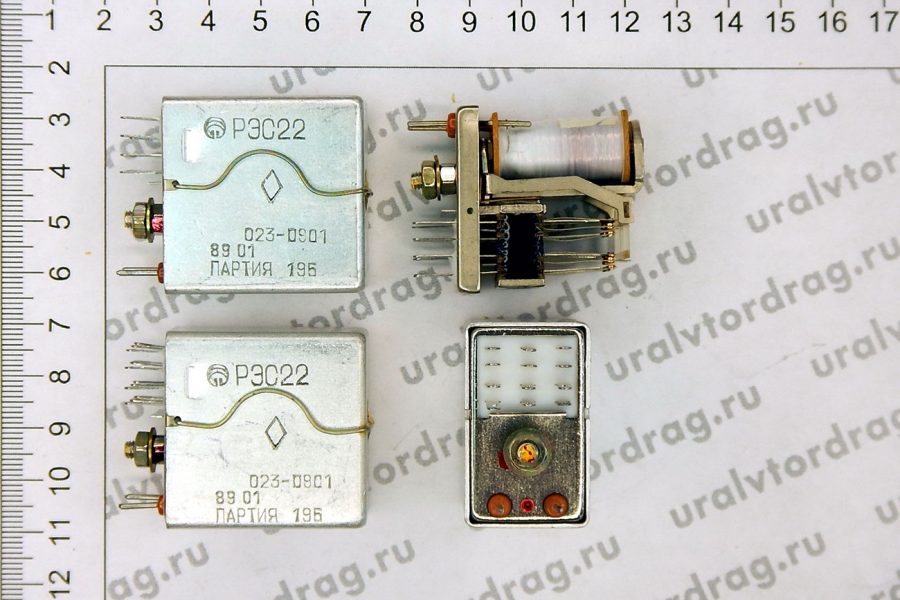 Реле РЭС22 общая группа